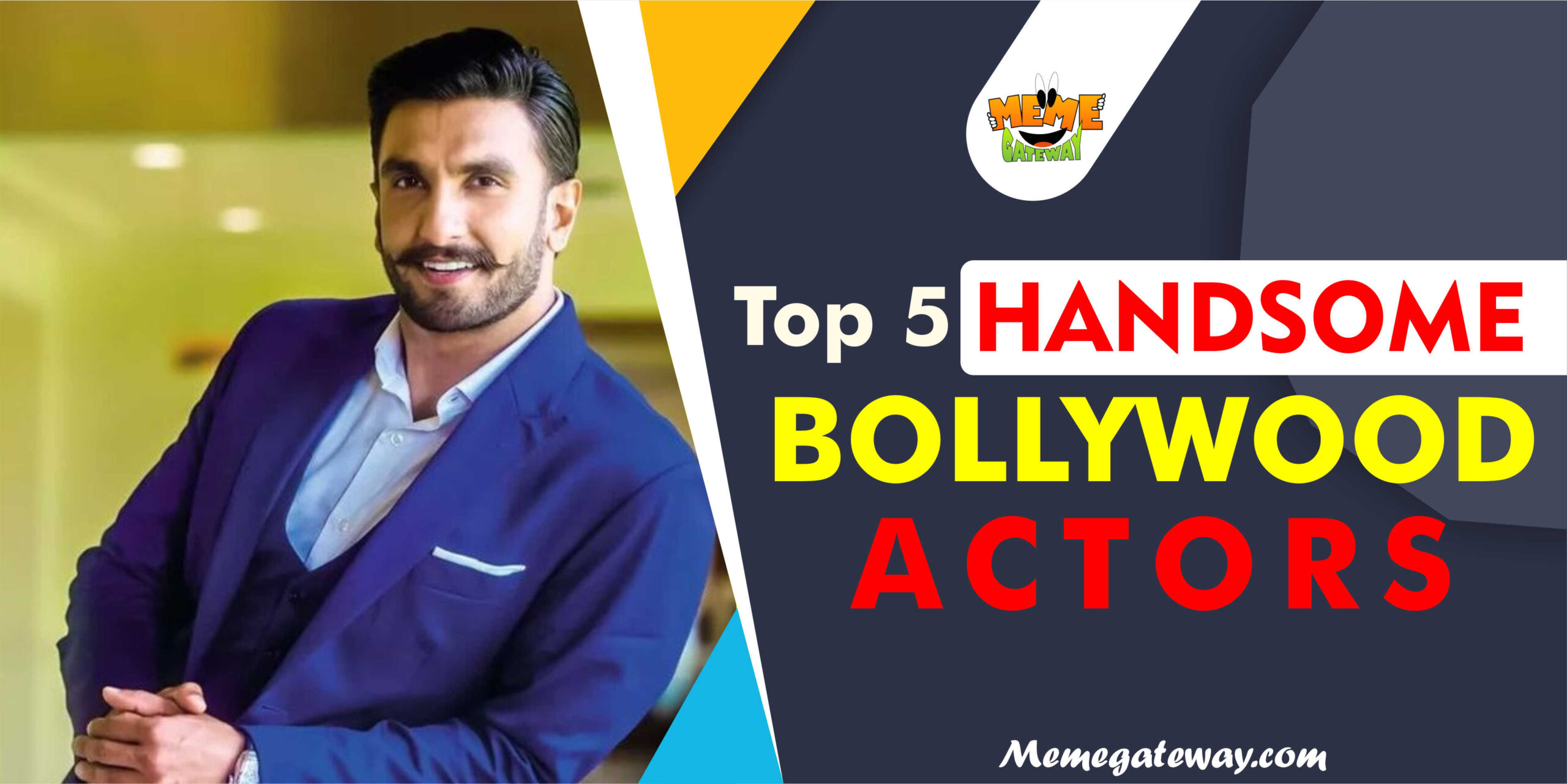 5 Most Handsome Bollywood Actors