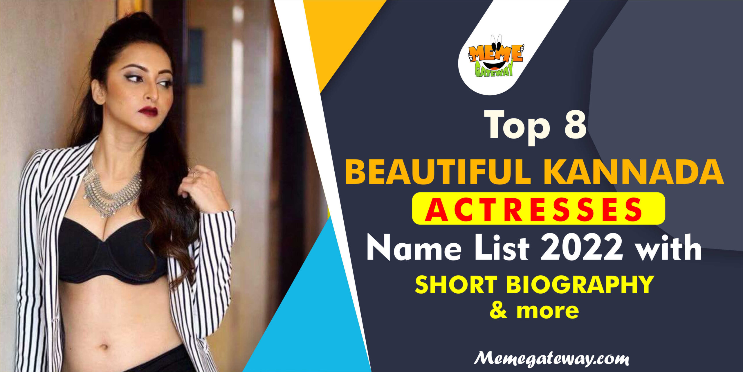 Top 8 Most Beautiful Kannada Actresses Name List 2022 with Short Biography & more