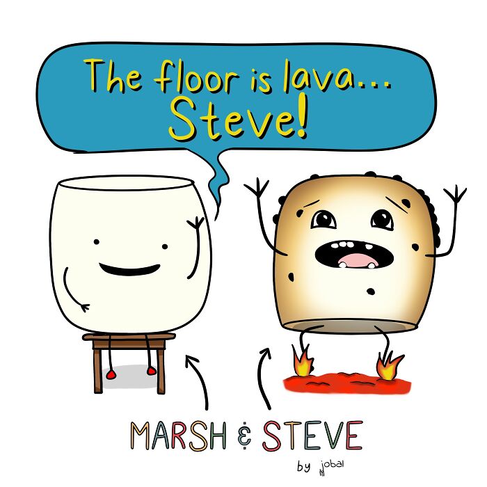 Witty PSA Comics by Marsh and Steve Jobal