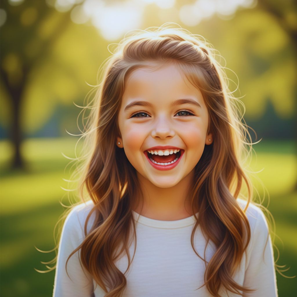 “Twisted bangs hairstyle for a little girl keeping hair away from the face”