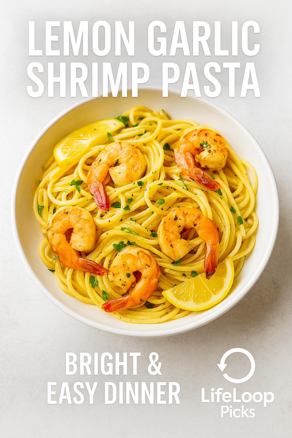 Lemon Garlic Shrimp Pasta – Zesty Dinner Delight