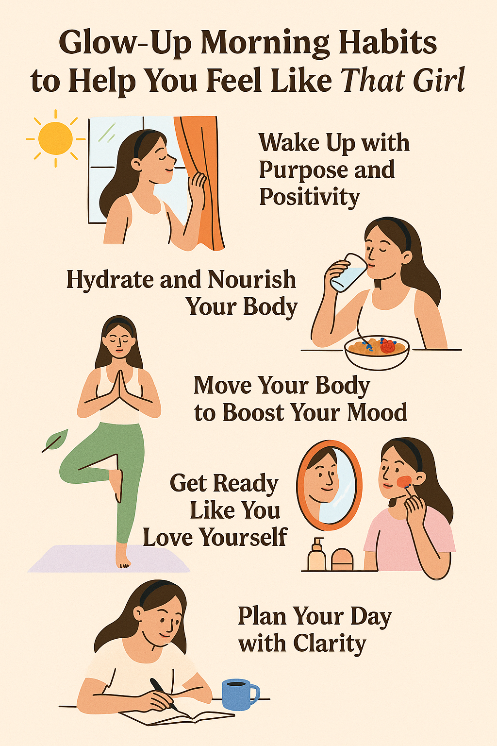 Glow-Up Morning Habits to Help You Feel Like That Girl
