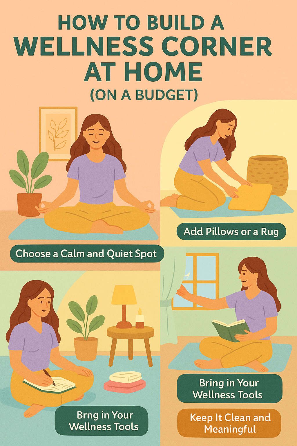 Easy Ways to Create a Wellness Corner at Home Without Spending Much
