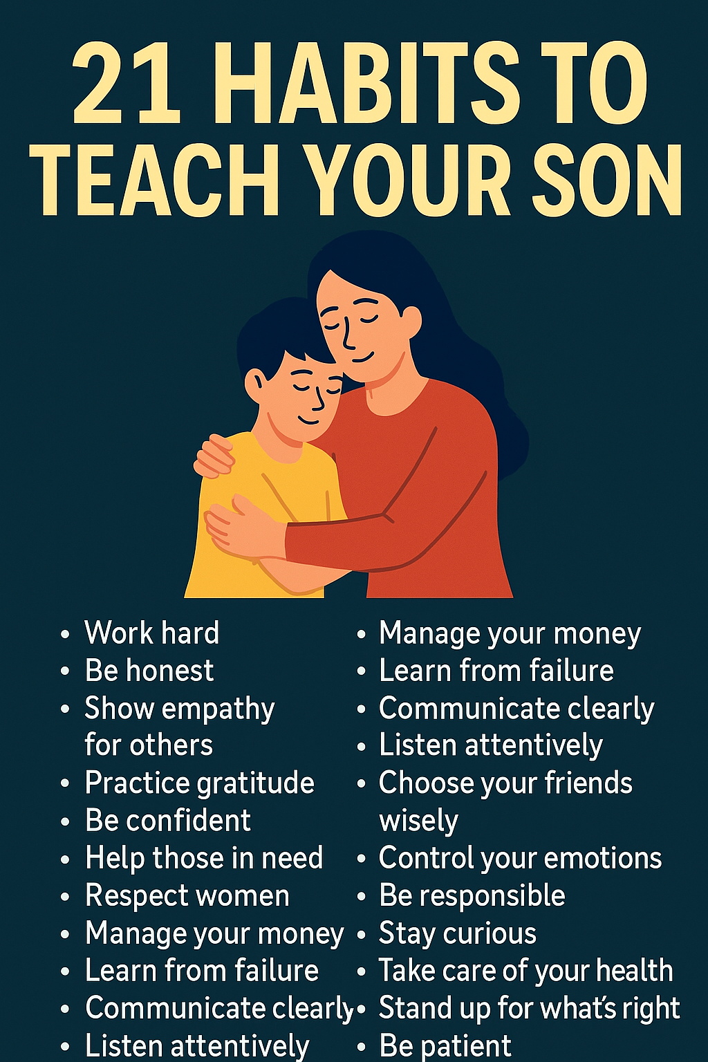 21 Transformative Habits to Instill in Your Son