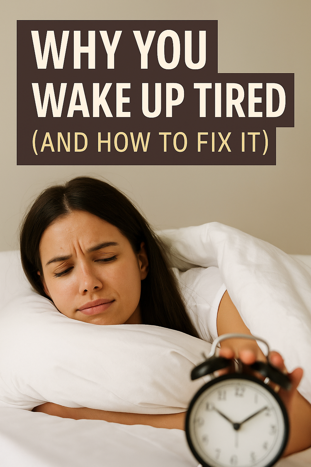Why You Wake Up Tired (And How to Fix It)