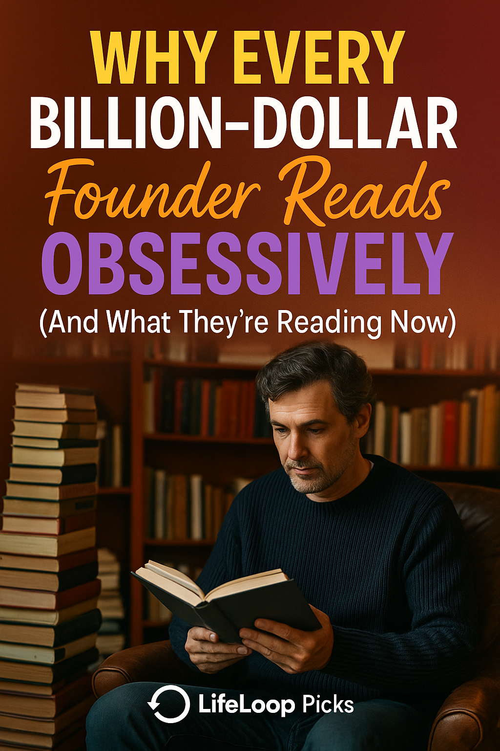 Why Every Billion-Dollar Founder Reads Obsessively (And What They’re Reading Now)