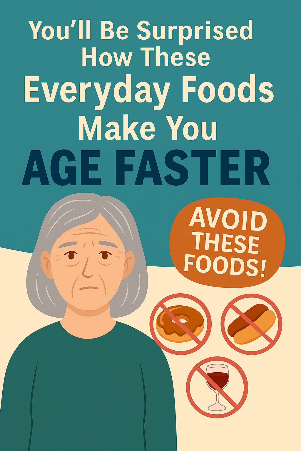 You’ll Be Surprised How These Everyday Foods Make You Age Faster