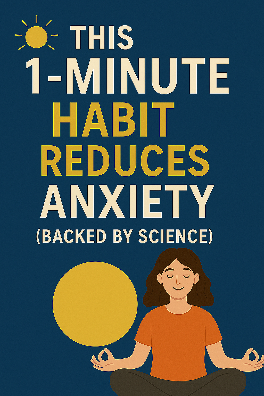 habits to reduce anxiety