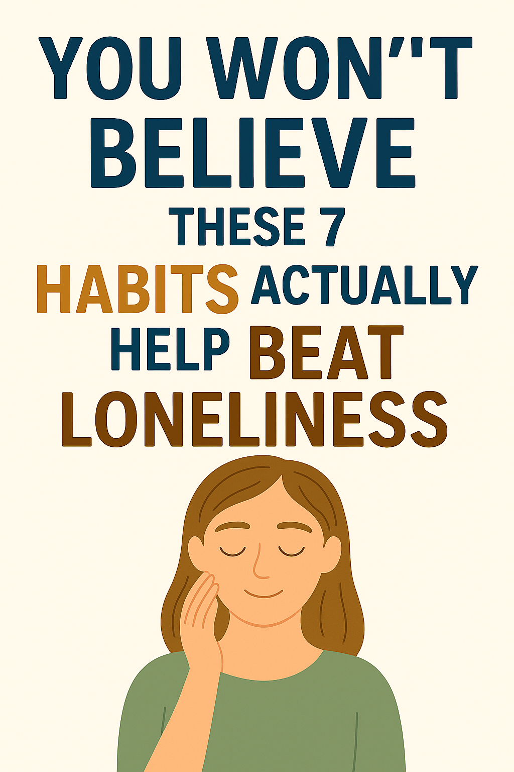 You Won’t Believe These 7 Habits Actually Help Beat Loneliness
