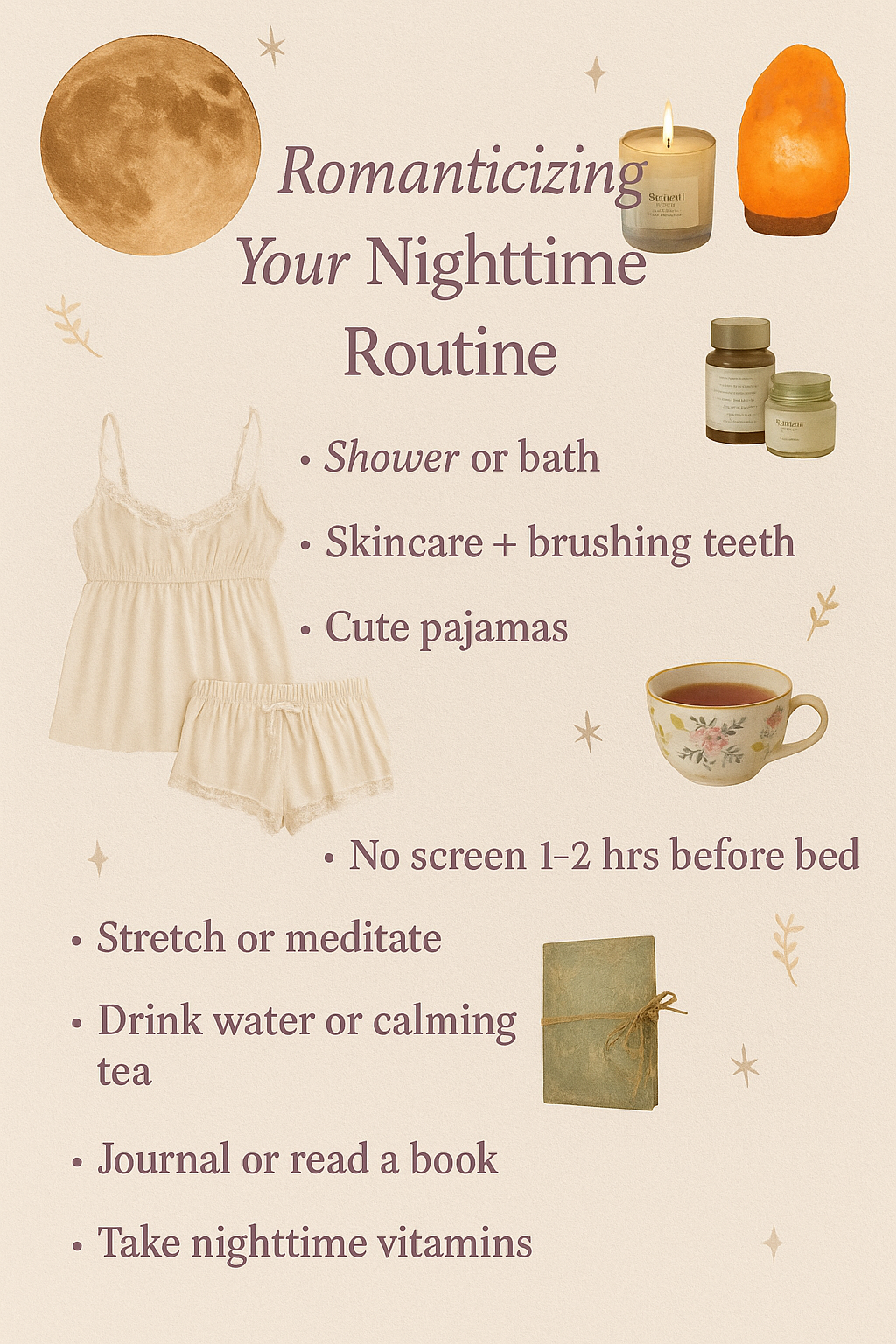 Romanticizing Your Nighttime Routine | Soft Girl Bedtime Ritual