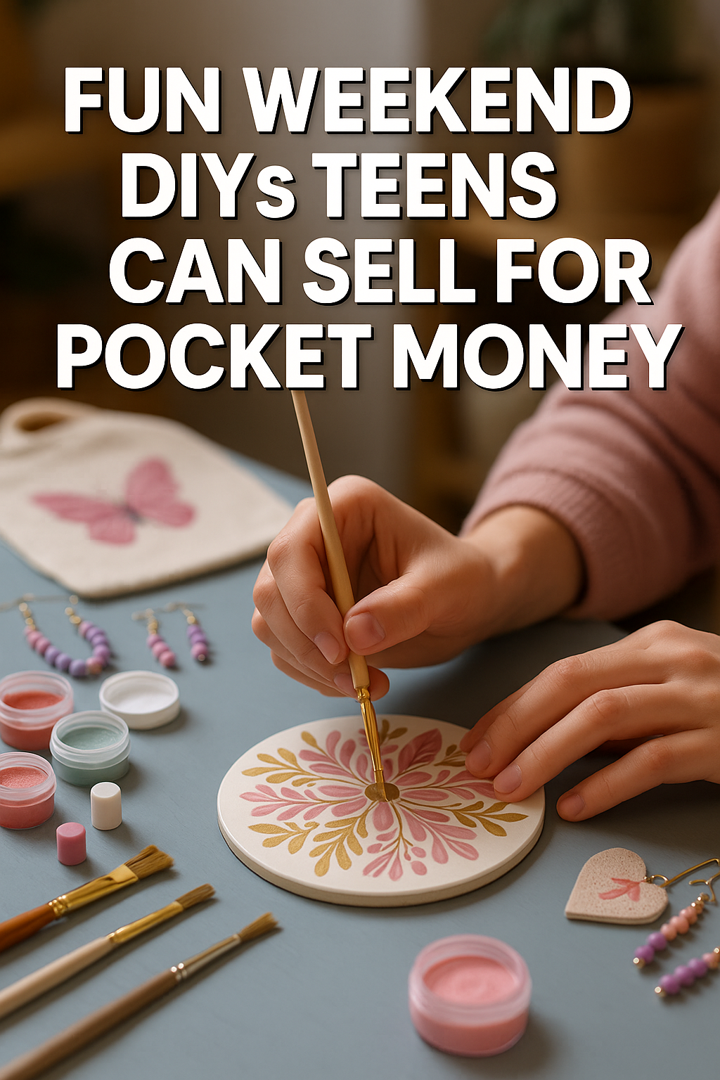 Fun Weekend DIYs Teens Can Sell for Pocket Money.”