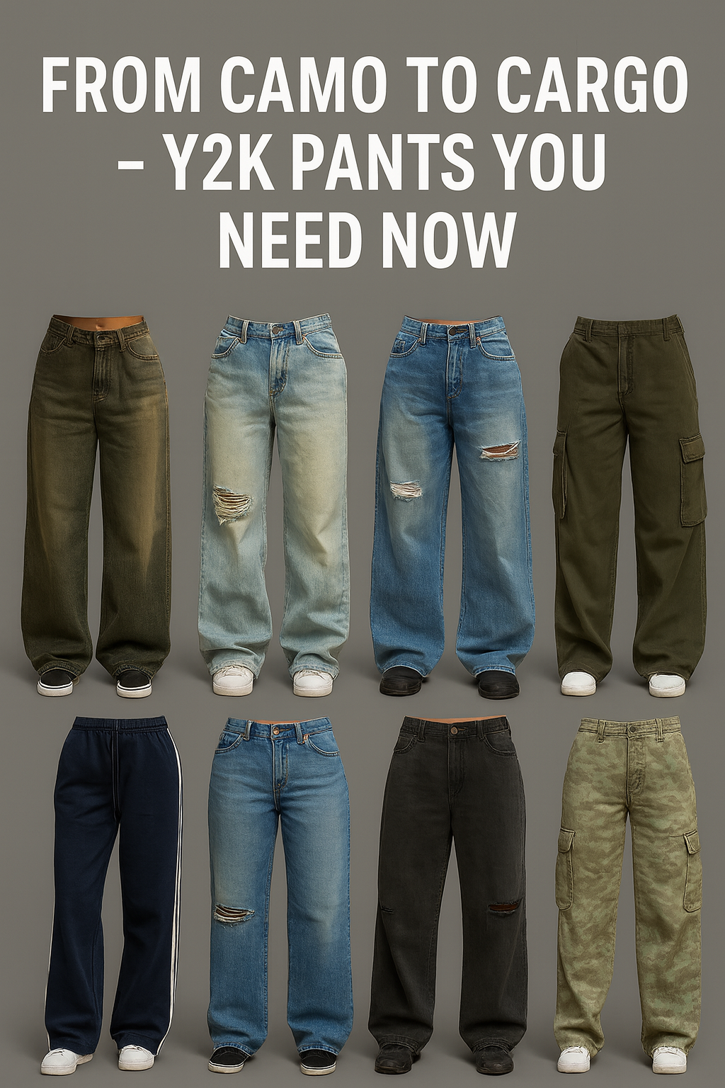 From Camo to Cargo – Y2K Pants You Need Now