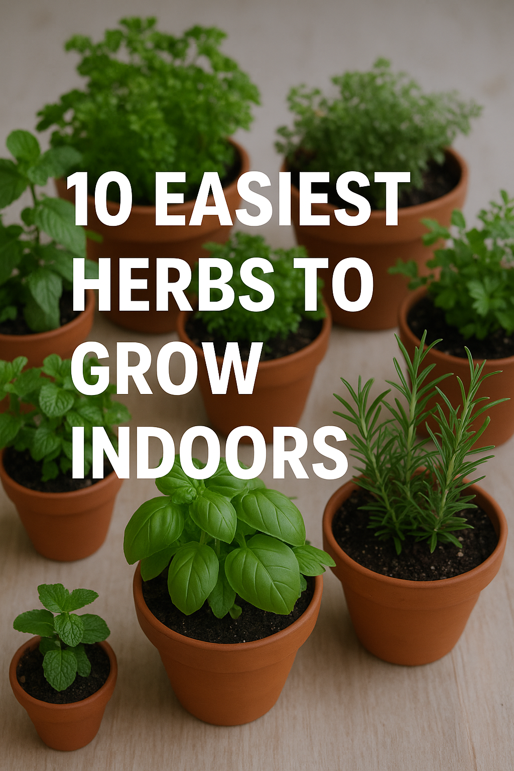 10 Easiest Herbs to Grow Indoors (Even in a Small Apartment)