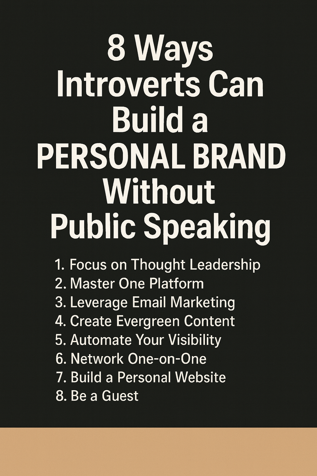 8 Ways Introverts Can Build a Personal Brand Without Public Speaking