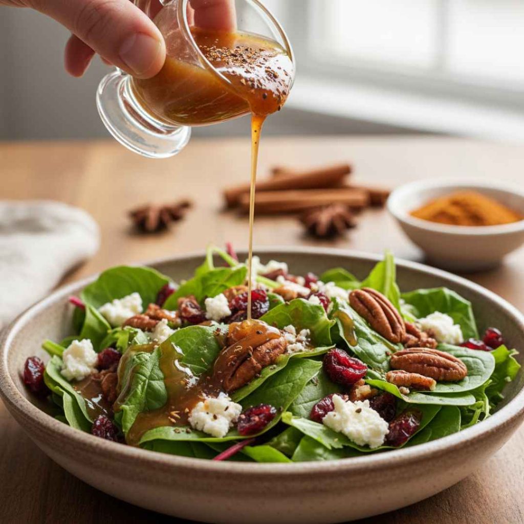FALL SALAD GLAZE OR VINAIGRETTE with Pumpkin Spice
