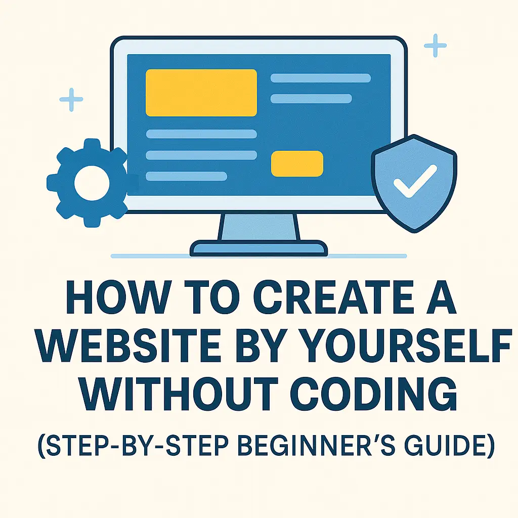 How to Create a Website by Yourself Without Coding (Step-by-Step Beginner’s Guide)