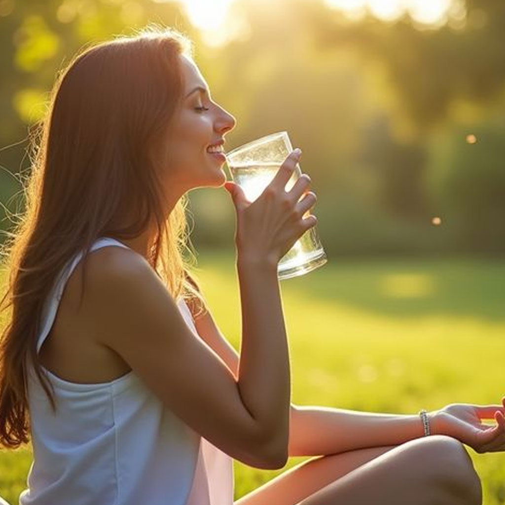 drinking-water-in-morning