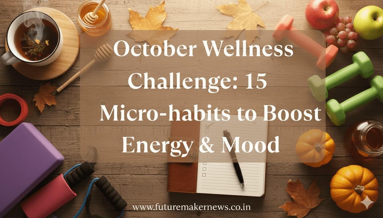 October Wellness Challenge: 15 Micro‐habits to Boost Energy & Mood
