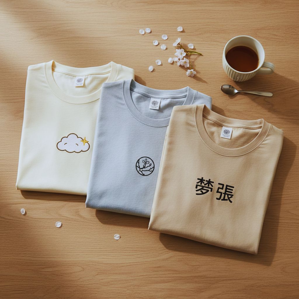 Less graphic, more gorgeous. The new wave of anime tees is pure minimalist perfection.