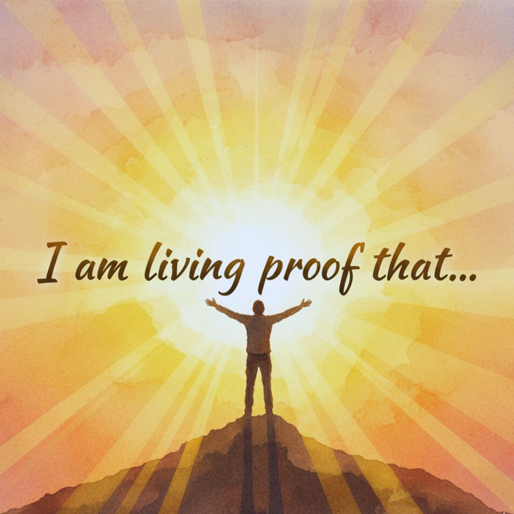 Inspirational manifestation quote about embodying your dream life.