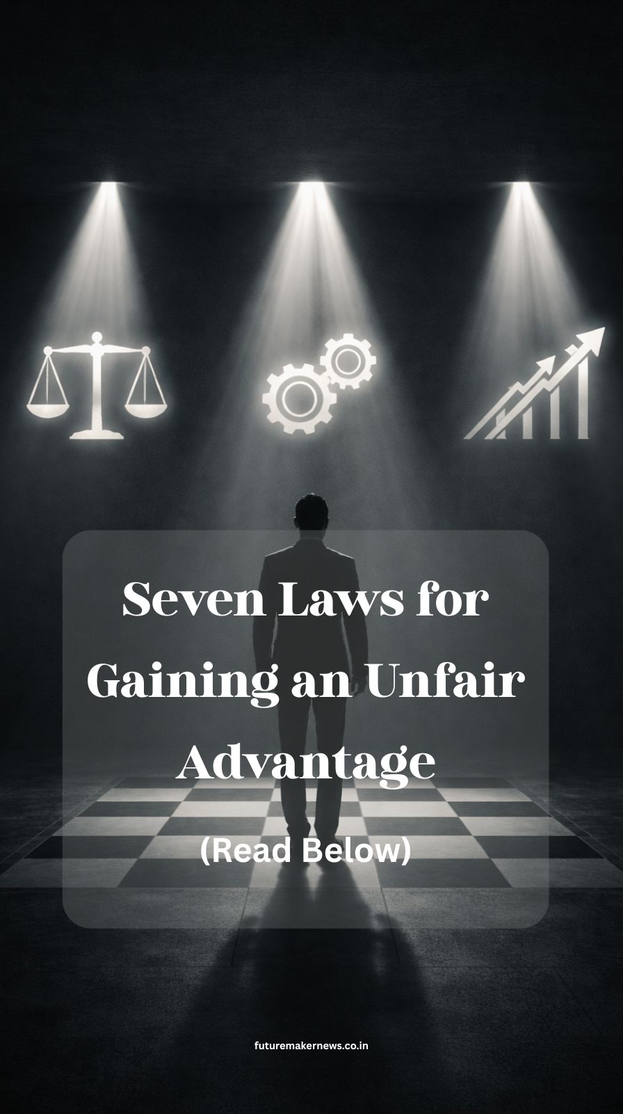 Symbolic illustration representing strategic thinking and mental laws used to gain an unfair advantage