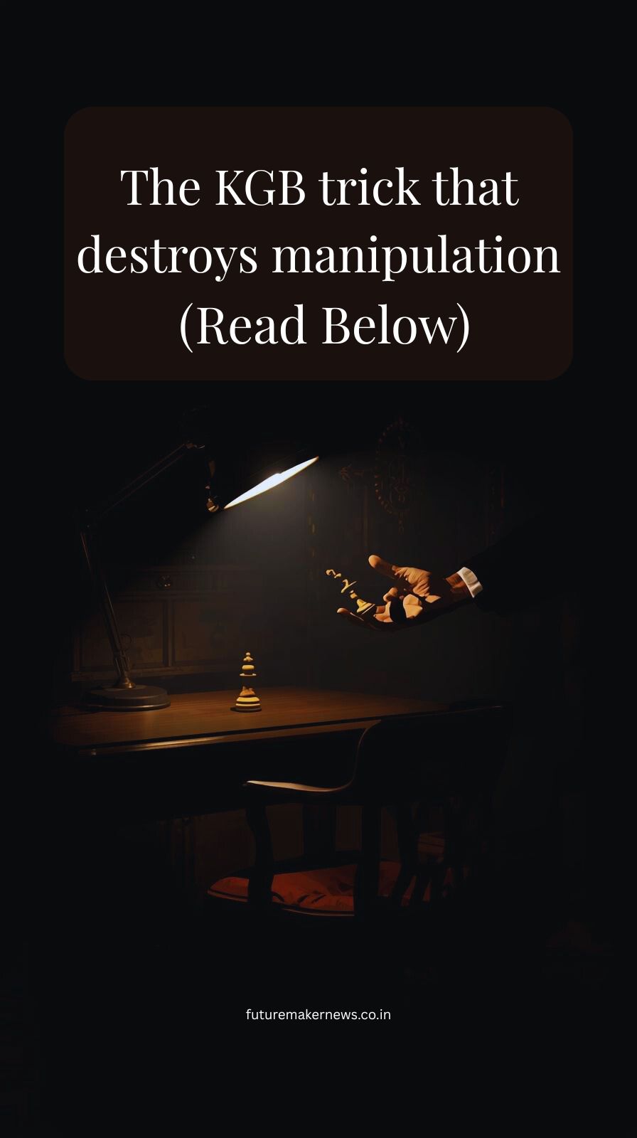 Illustration explaining cold unpredictability, a psychological tactic often associated with intelligence training, showing how silence, calm posture, and unpredictable responses disrupt manipulation.