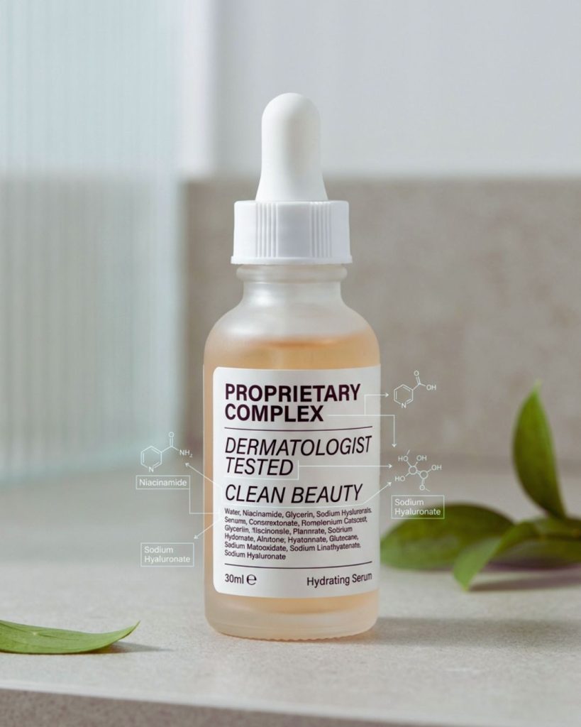 Skincare marketing terms like proprietary complex and dermatologist tested compared with real ingredient science.
