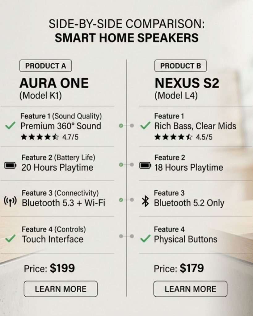 Compare smarter—make confident choices with clear, unbiased insights.