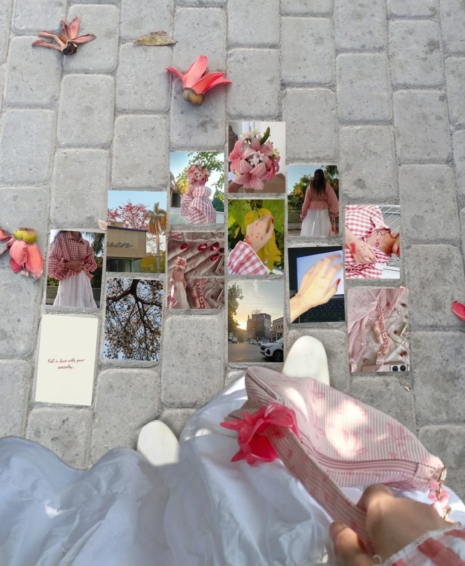 Rimsha Feroz vision board creative universe fashion brand aesthetic story